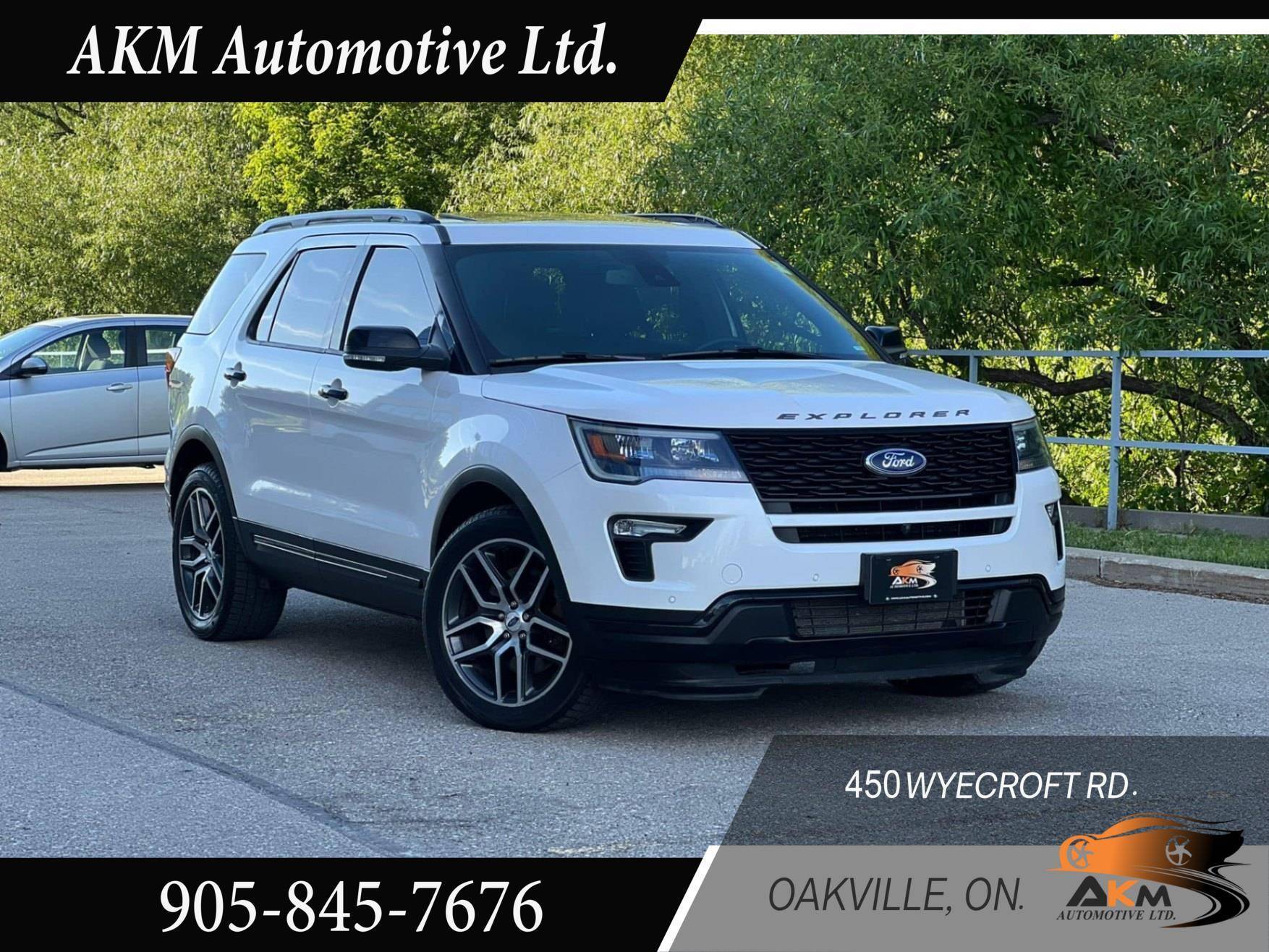 2018 Ford Explorer Sport 4WD, 7 Seats, Certified, Accident Free