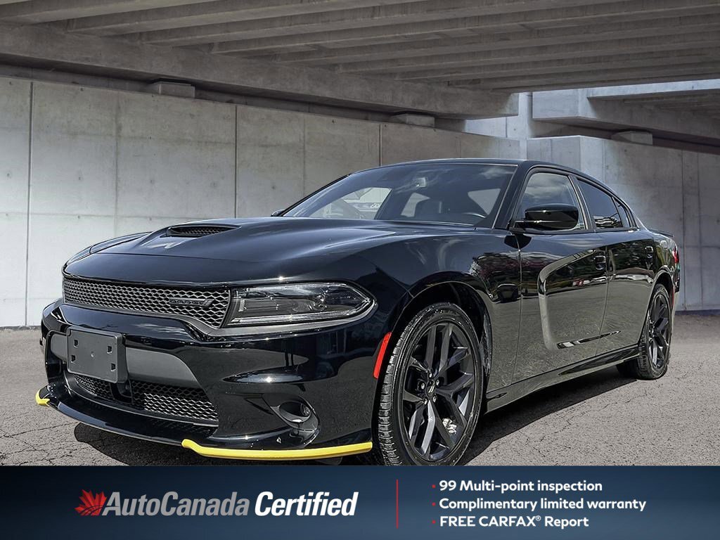 2023 Dodge Charger GT | 1-Owner | Adaptive Cruise | Blacktop Pkg | Co