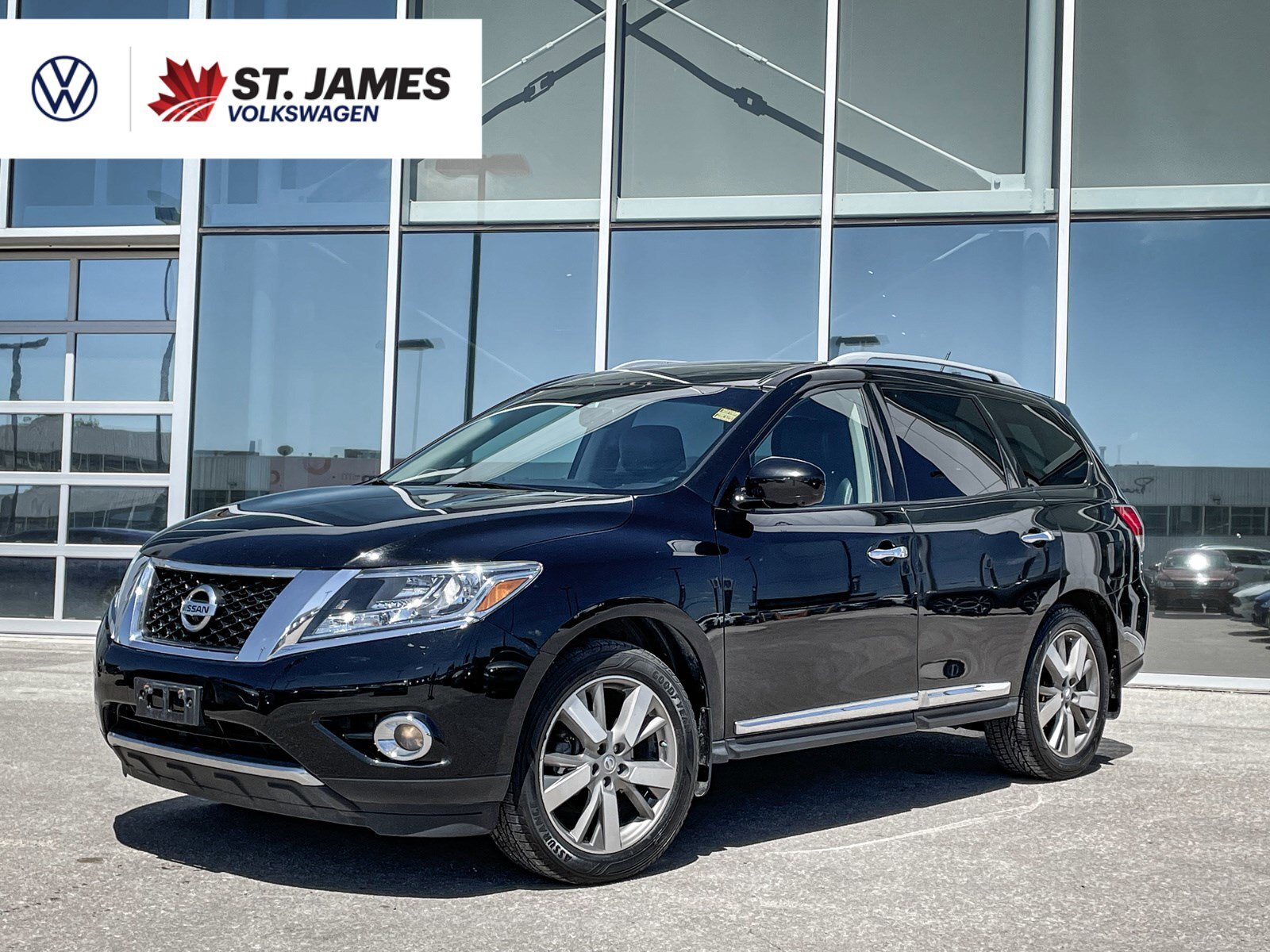 2014 Nissan Pathfinder Platinum | LOCAL ONE OWNER | DOUBLE SUNROOF |
