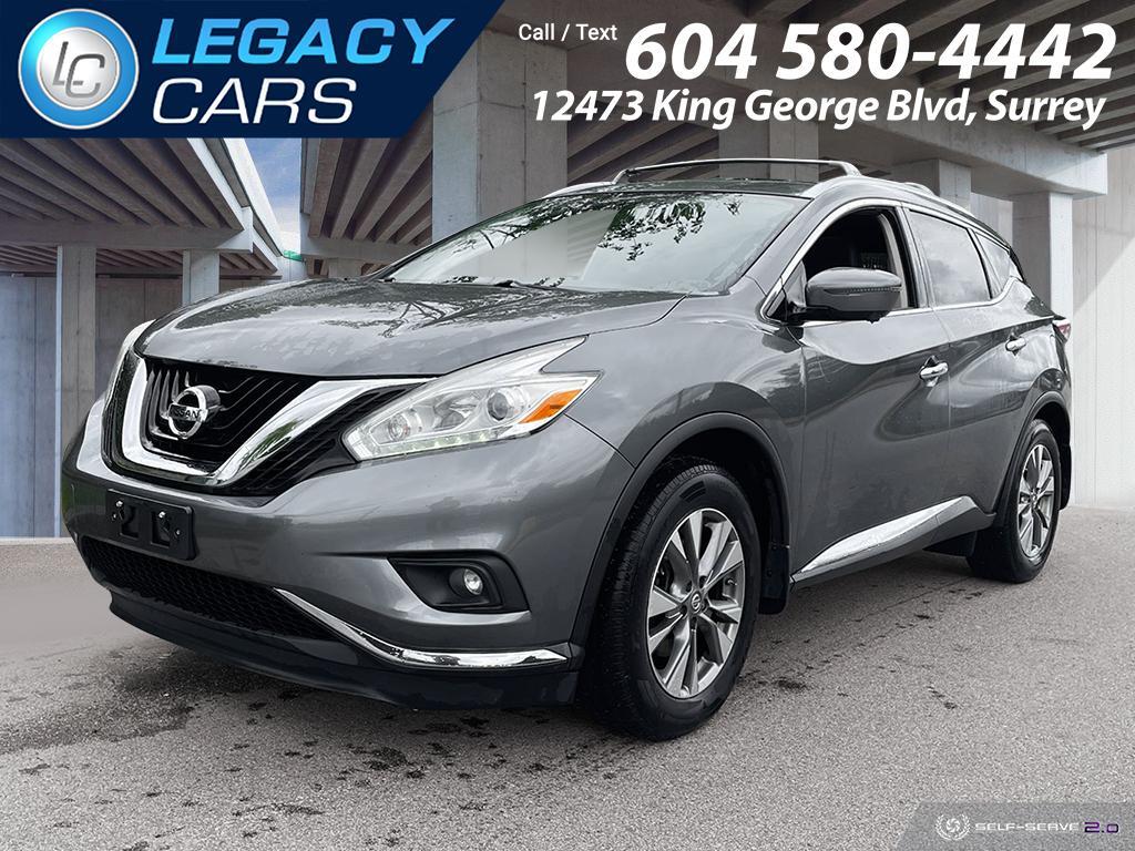 2016 Nissan Murano SL AWD, NO ACCIDENTS, LOW KM !