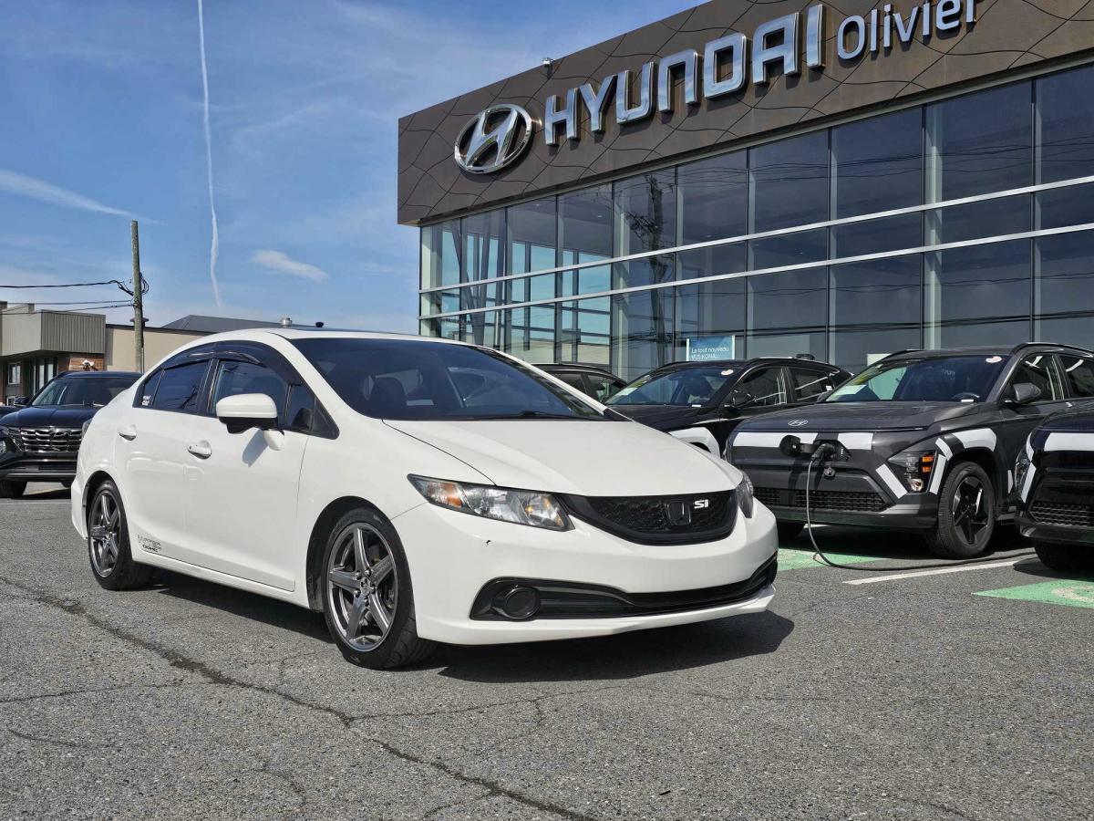 2014 Honda Civic Si Manuelle Mags Toit ouvrant Bancs chauffants GPS