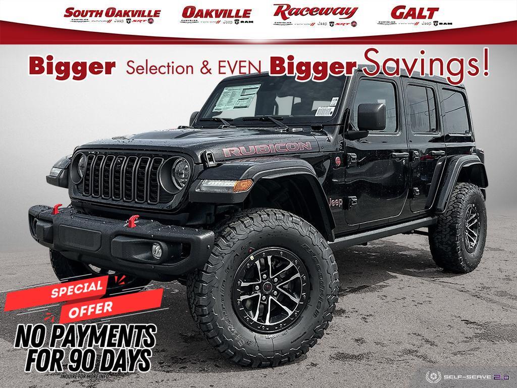2024 Jeep Wrangler RUBICON X | 4-DOOR | BLACK | SOLD BY ANGELO | TY