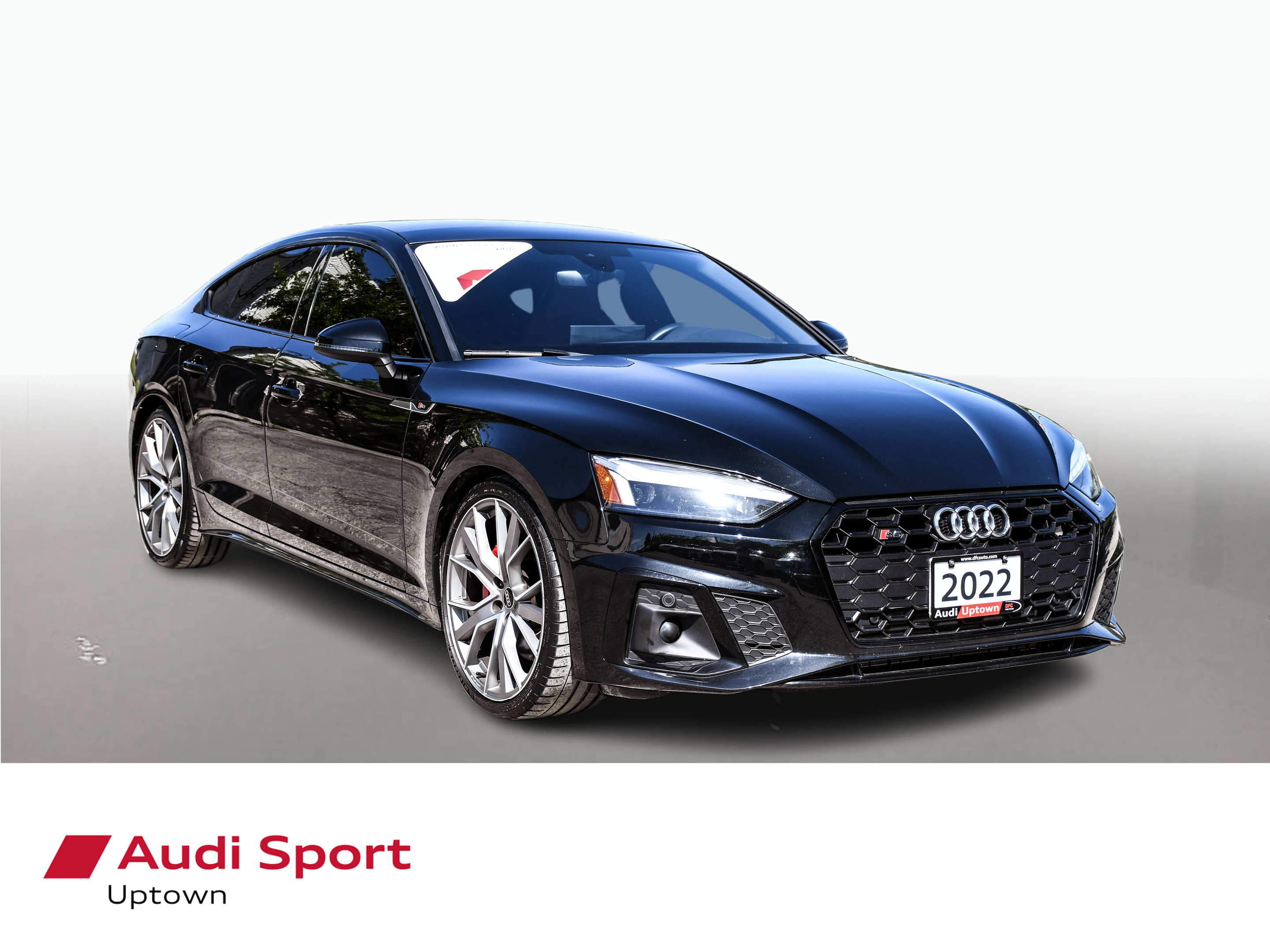2022 Audi S5 Sportback Progressiv 3.0TFSI W/BLACK OPTICS/20" ALLOYS