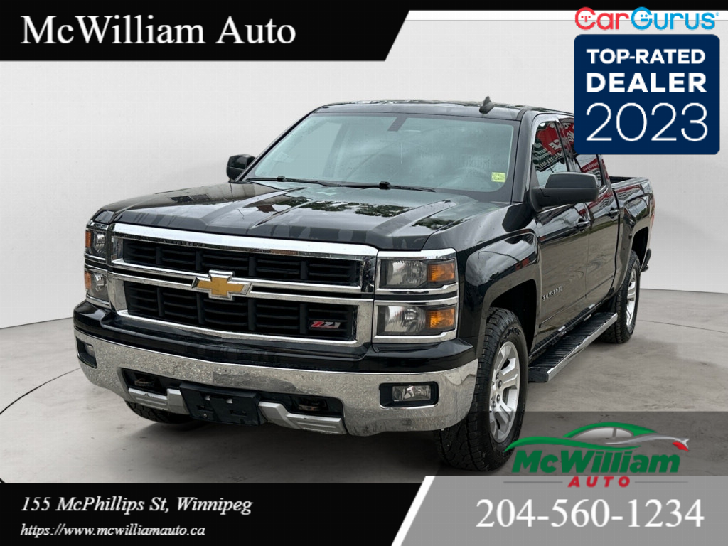 2015 Chevrolet Silverado 1500 | 4x4 | Z71 Package | One Owner | Accident-Free |
