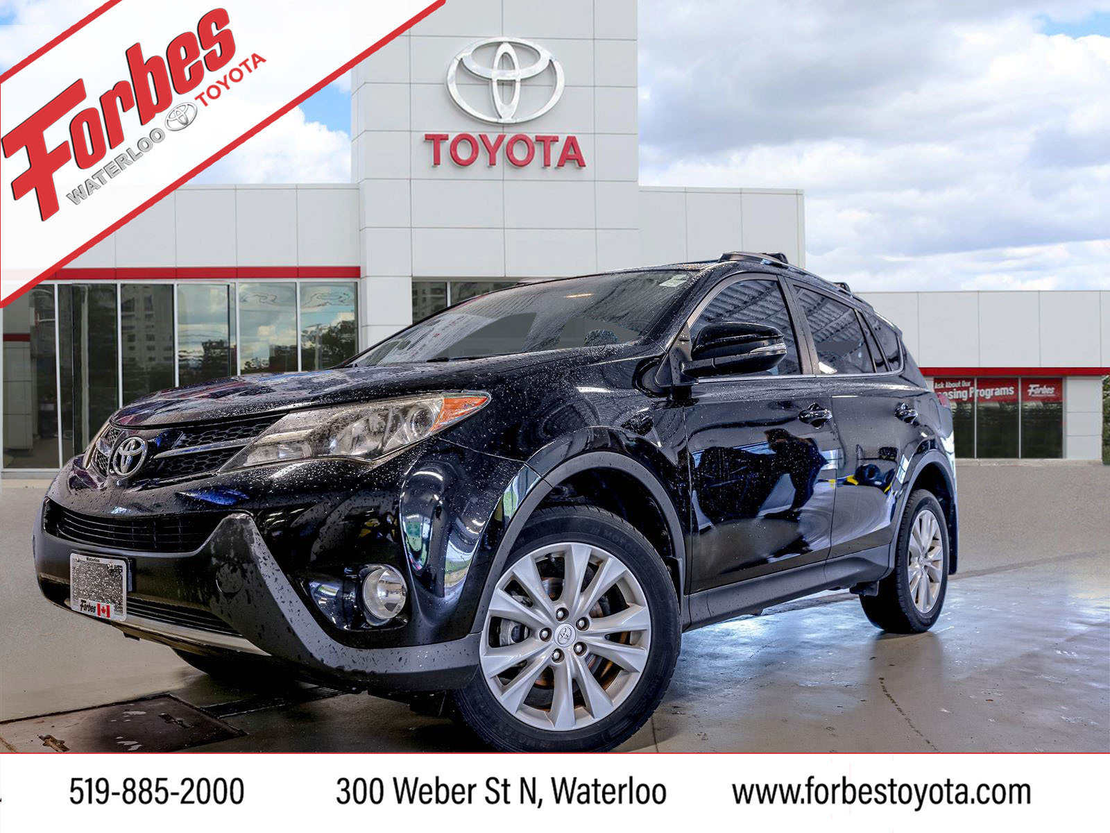 2015 Toyota RAV4 ONE OWNER LIMITED AWD LEATHER/ROOF 