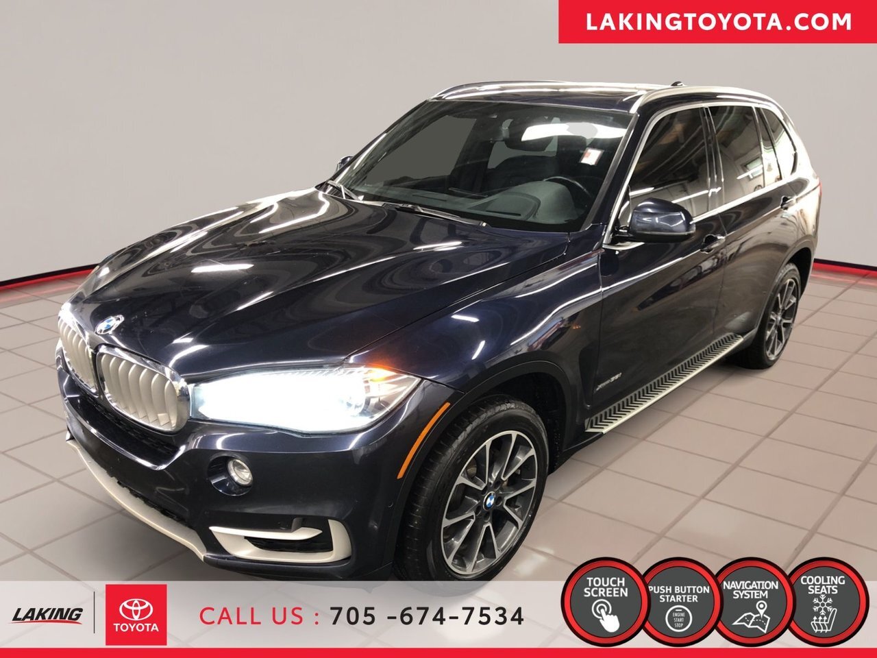 2017 BMW X5 XDrive35i All Wheel Drive This X5 delivers strong 
