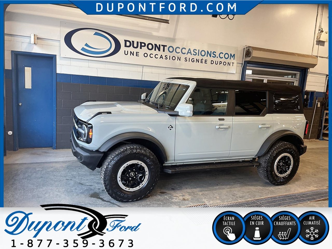2021 Ford Bronco GROUPE OUTER BANK CUIR GPS CONVERTIBLE