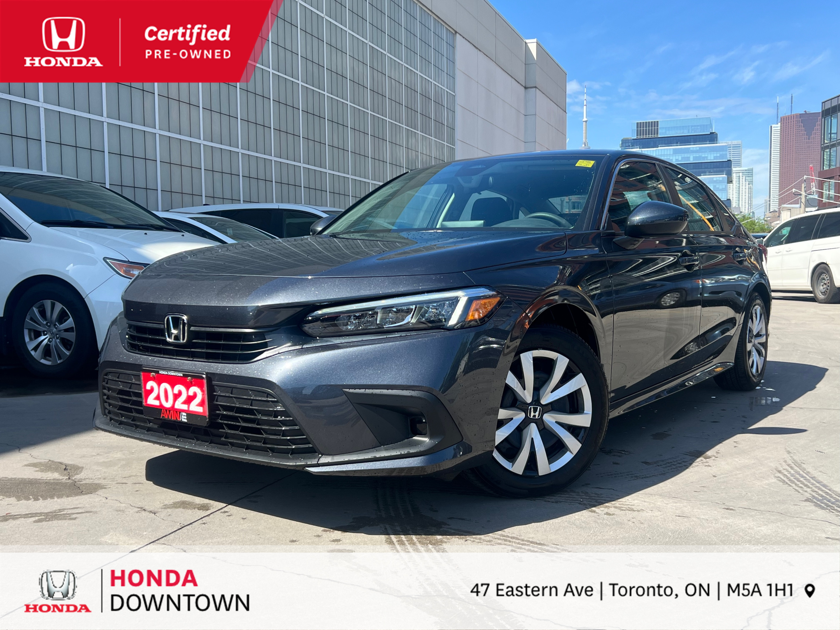 2022 Honda Civic LX 7 Years/160k Honda Certified Warranty