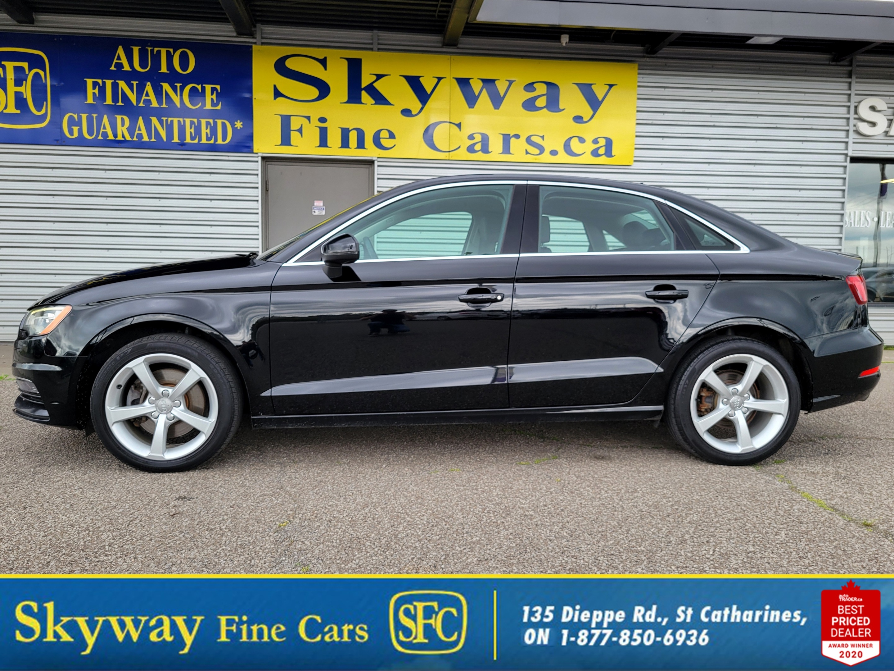 2016 Audi A3  2.0T AWD | PANO ROOF | HEATED LEATHER | 1-OWNER 