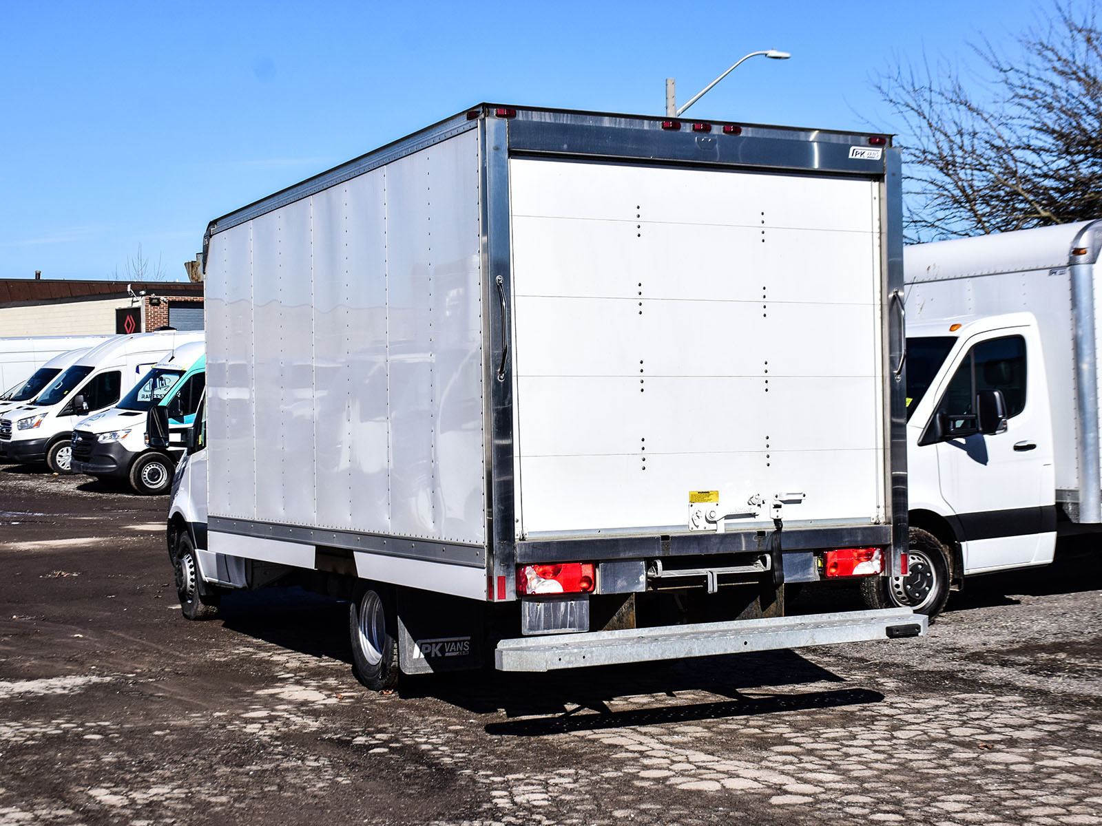 2022 Mercedes-Benz Chassis with 16 feet box 4500 3.0L Diesel 170-inch WB Standard Box Truck