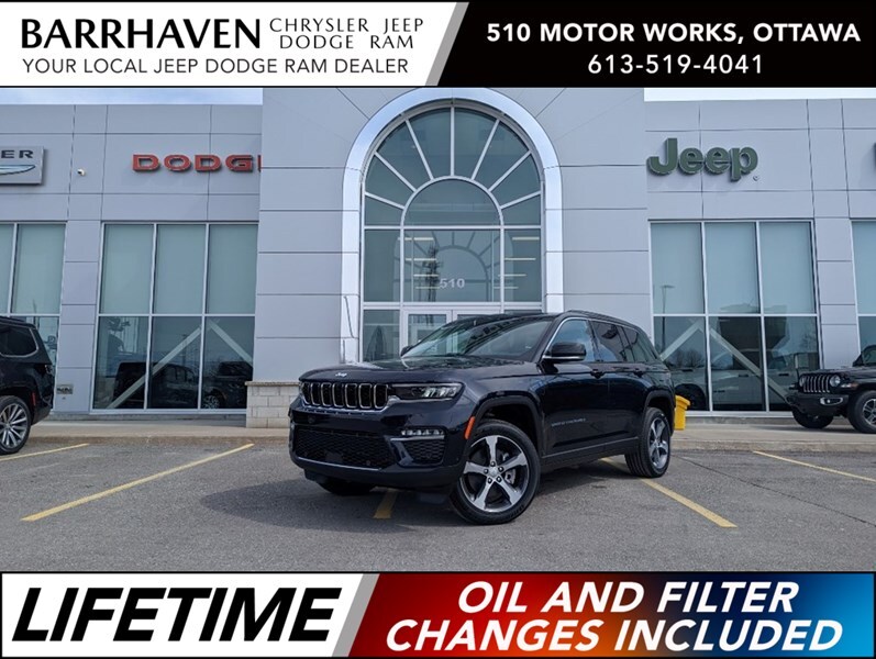 2023 Jeep Grand Cherokee 4xe | Hybrid, Leather, Pano Roof, DVD