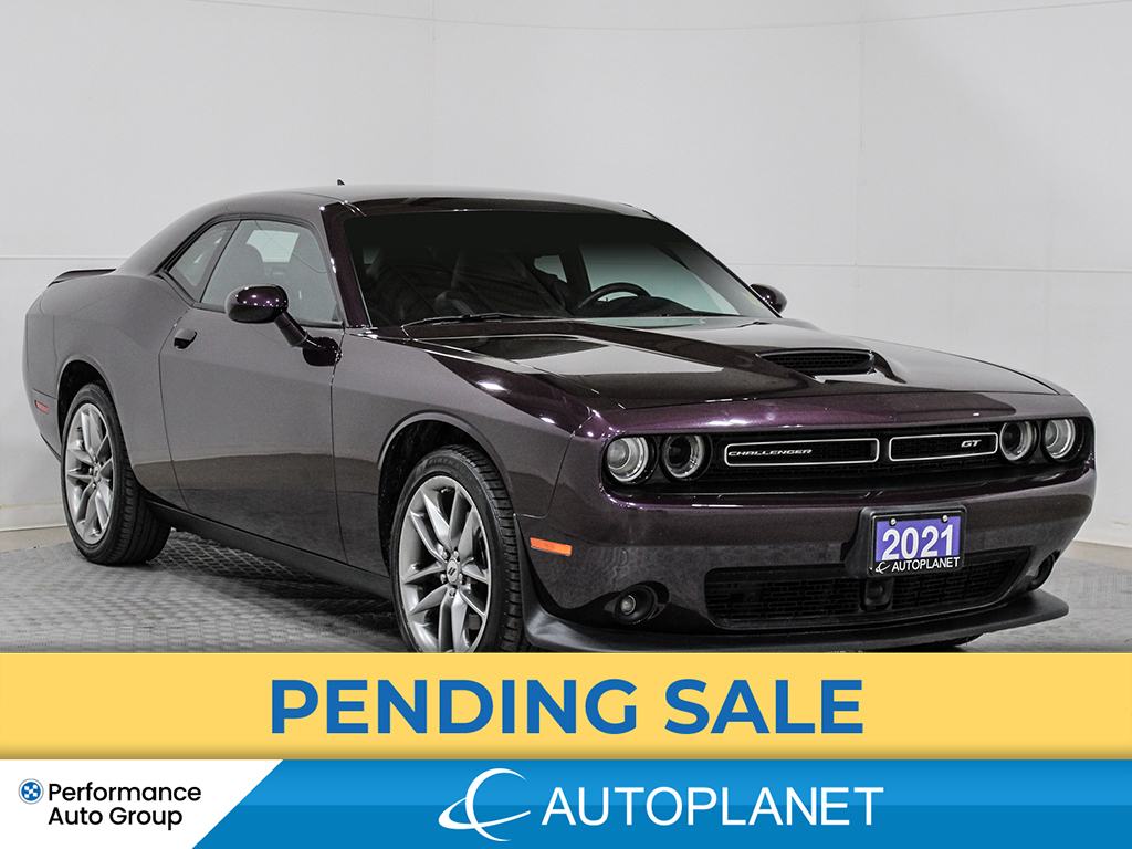 2021 Dodge Challenger GT AWD, Back Up Cam, Ventilated Seas, Bluetooth!