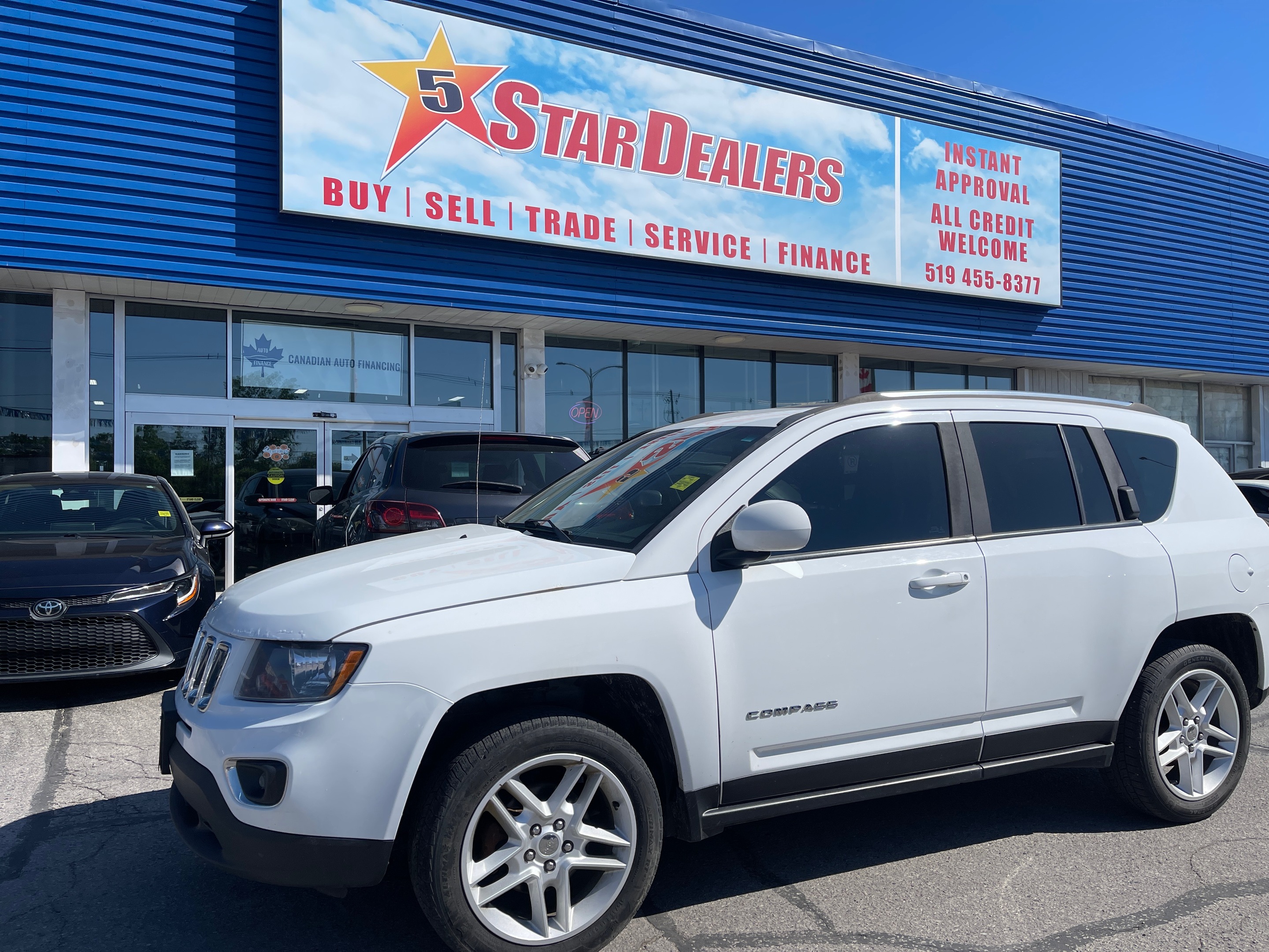 2015 Jeep Compass Limited LEATHER SUNROOF! WE FINANCE ALL CREDIT!
