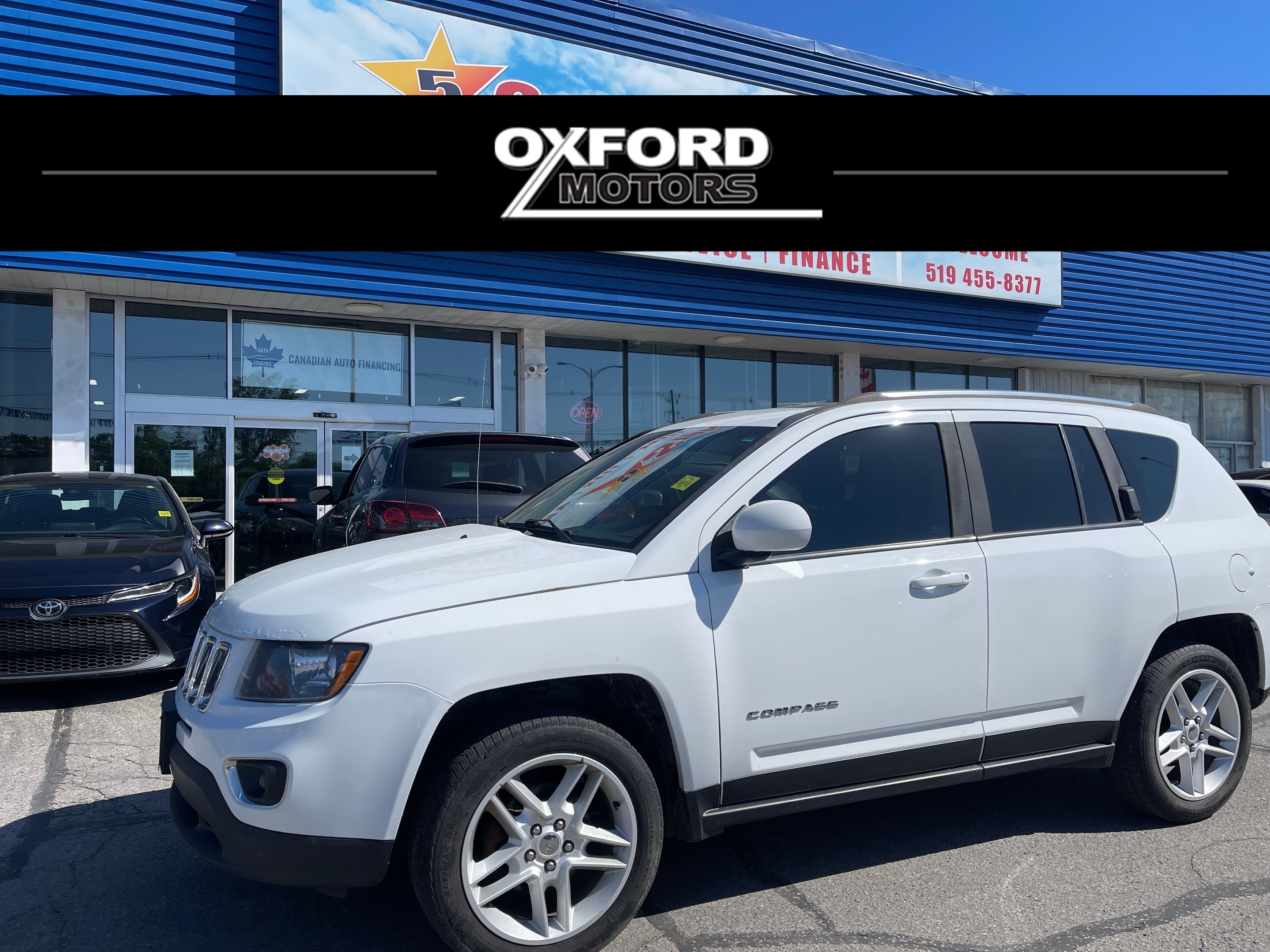 2015 Jeep Compass Limited LEATHER SUNROOF! WE FINANCE ALL CREDIT!