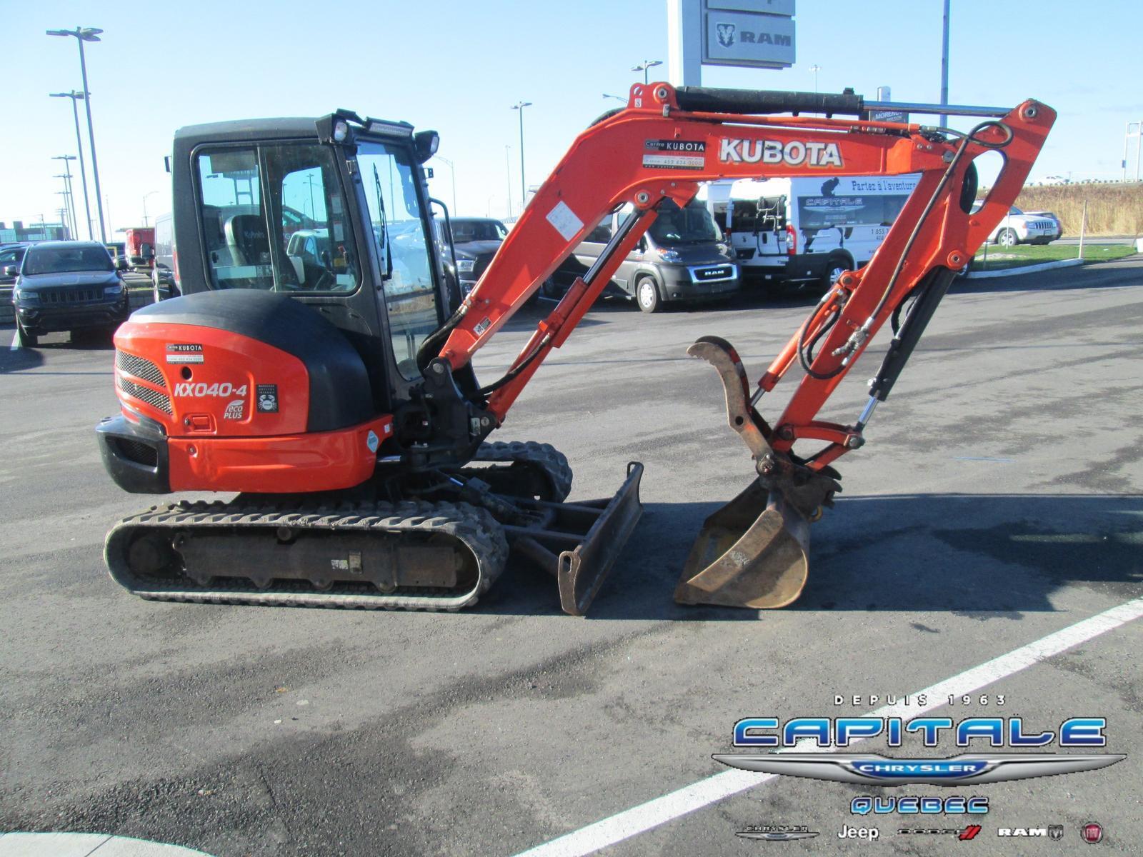 2017 Kubota Kx040-4 Eco Plus