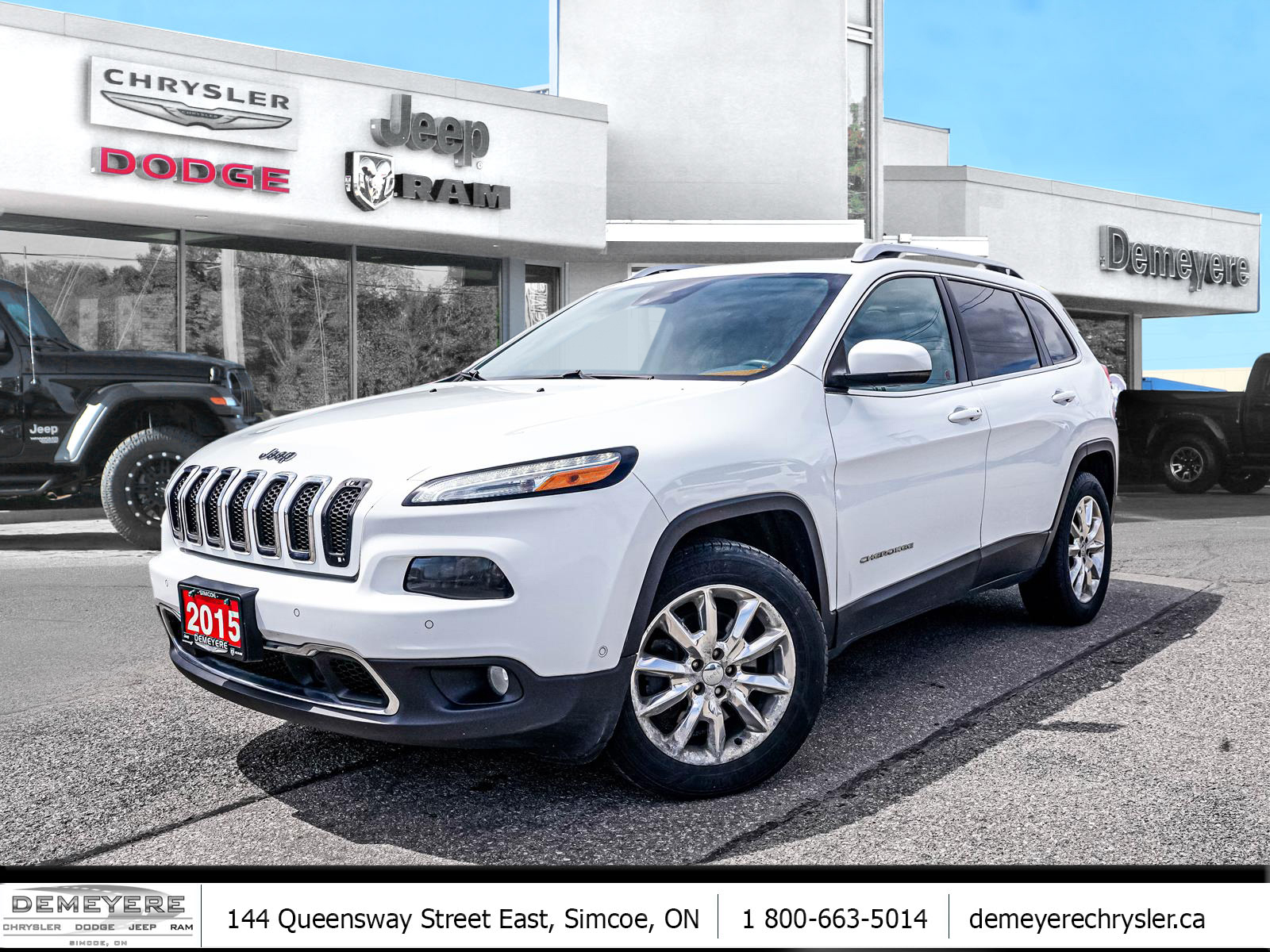 2015 Jeep Cherokee Limited 4WD  You Certify, You Save - OR - Buy Cert