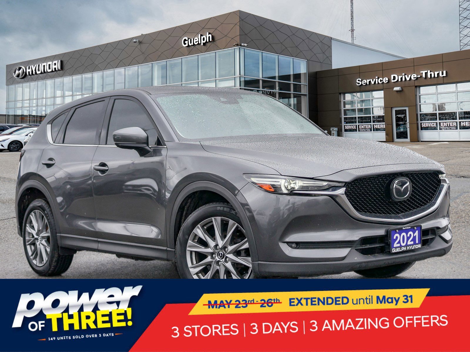 2021 Mazda CX-5 GT AWD | LEATHER | ROOF | BOSE | COOLED SEATS |