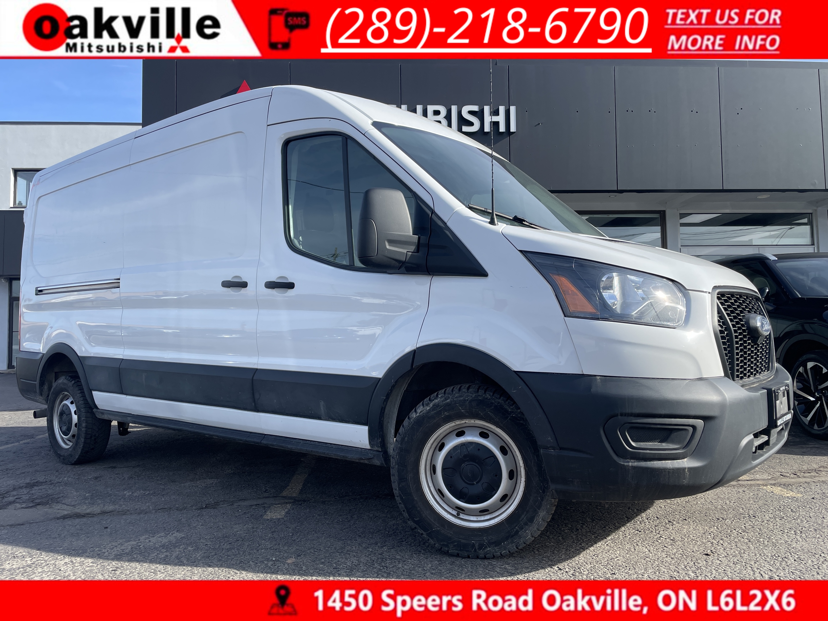 2021 Ford Transit Cargo Van T-250 | MED Rf | RH DOOR | B\U CAM 