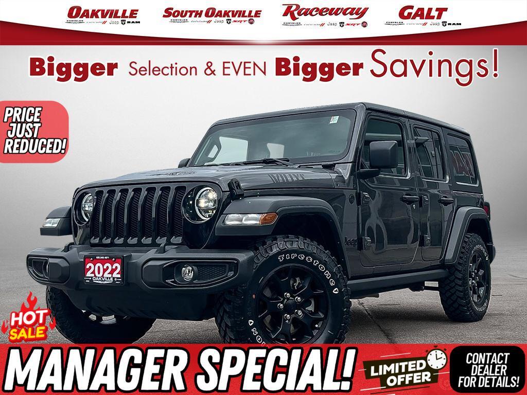 2022 Jeep Wrangler UNLIMITED WILLYS | 4-DOOR | SOLD BY DIMITRI |