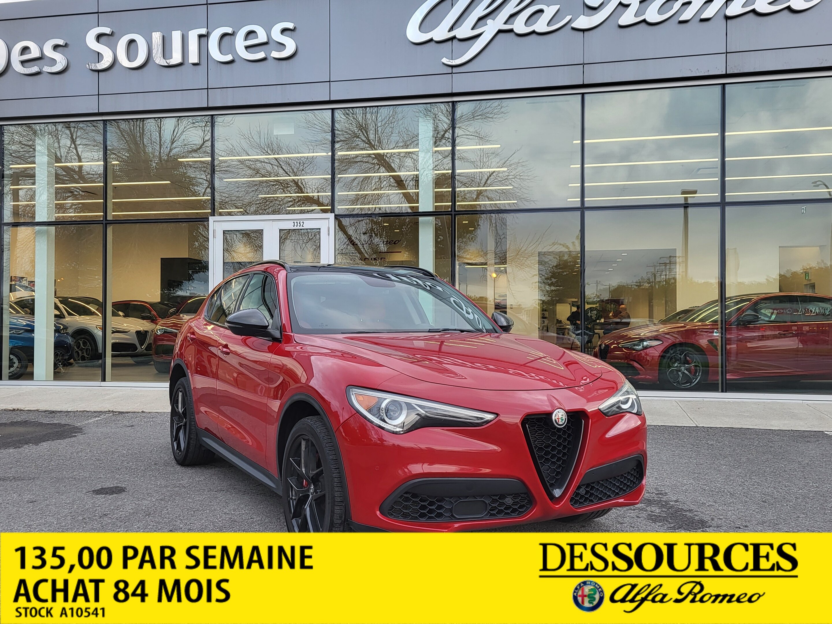 2019 Alfa Romeo Stelvio Nero Edizione Sport