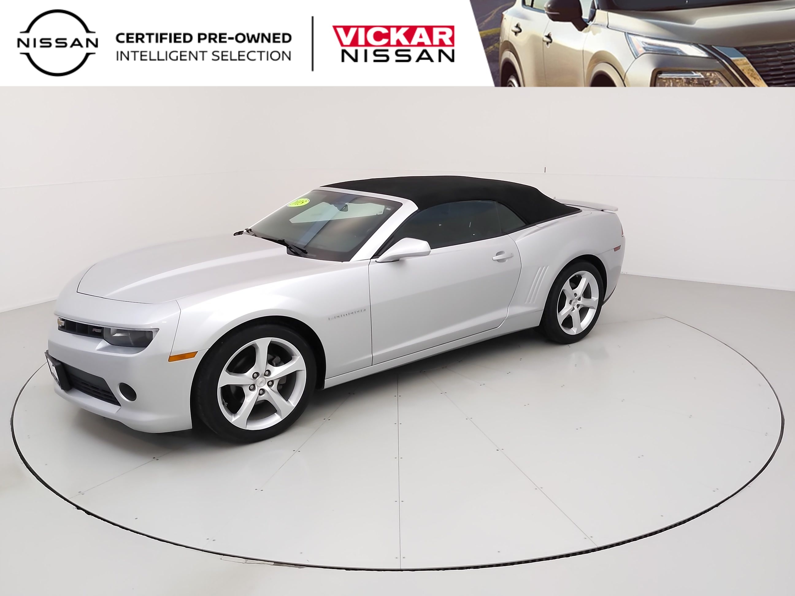 2015 Chevrolet Camaro RS / Low Kms / Leather / Heads Up Display