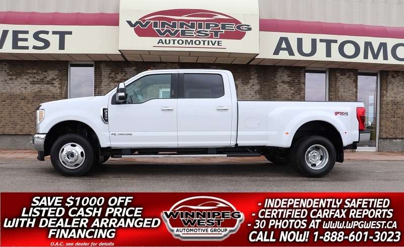 2019 Ford F-350 CREW DUALLY 6.7L POWERSTROKE 4X4, LOADED & CLEAN!