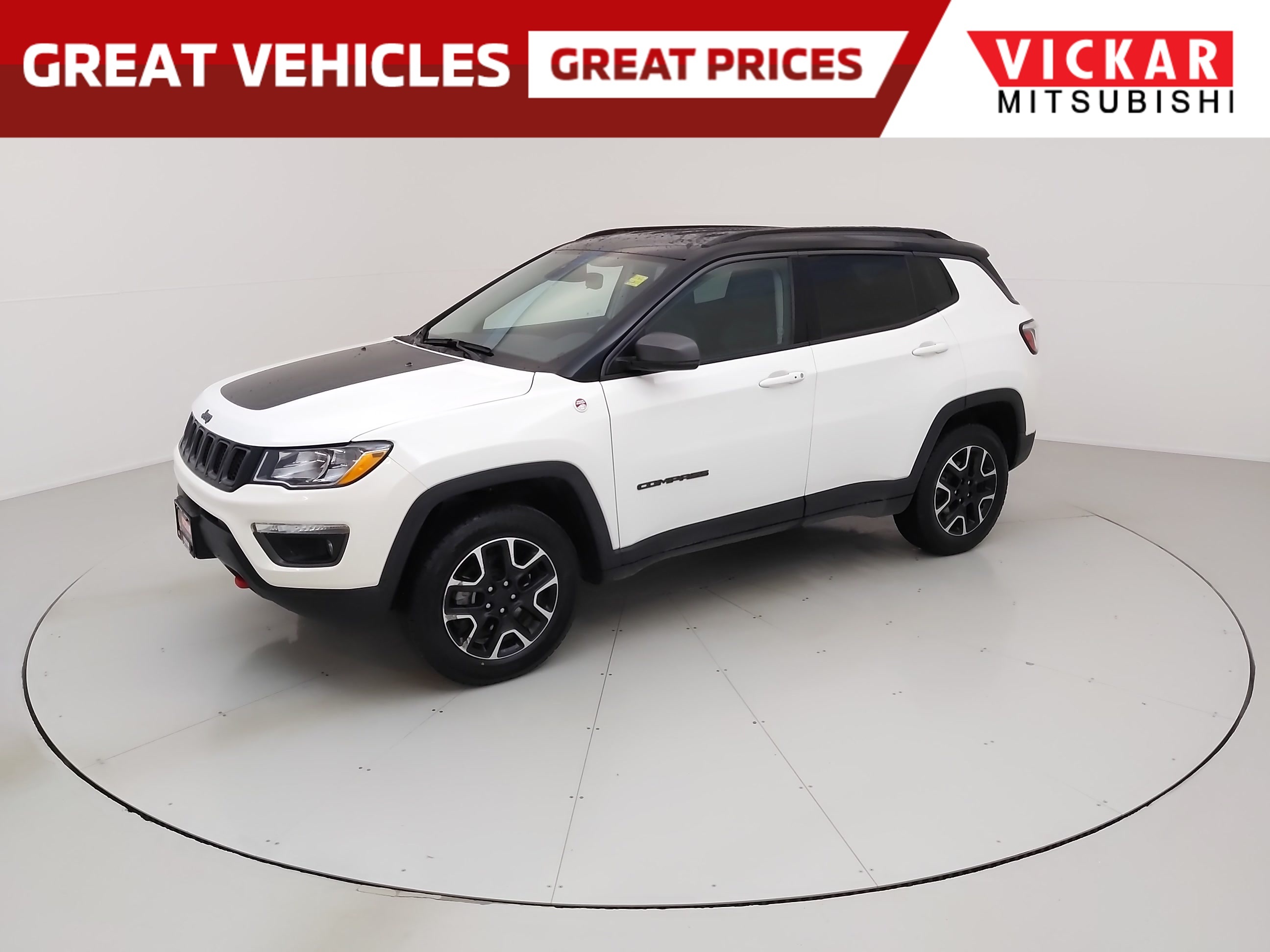 2021 Jeep Compass Trailhawk 4x4 SUNROOF, LEATHER, FULLY LOADED 