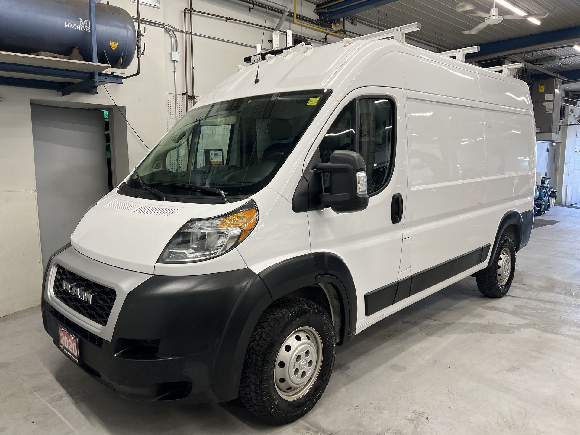 2020 Ram ProMaster Cargo Van HIGH ROOF 136-IN WHEELBASE | SHELVES | LADDER RACK