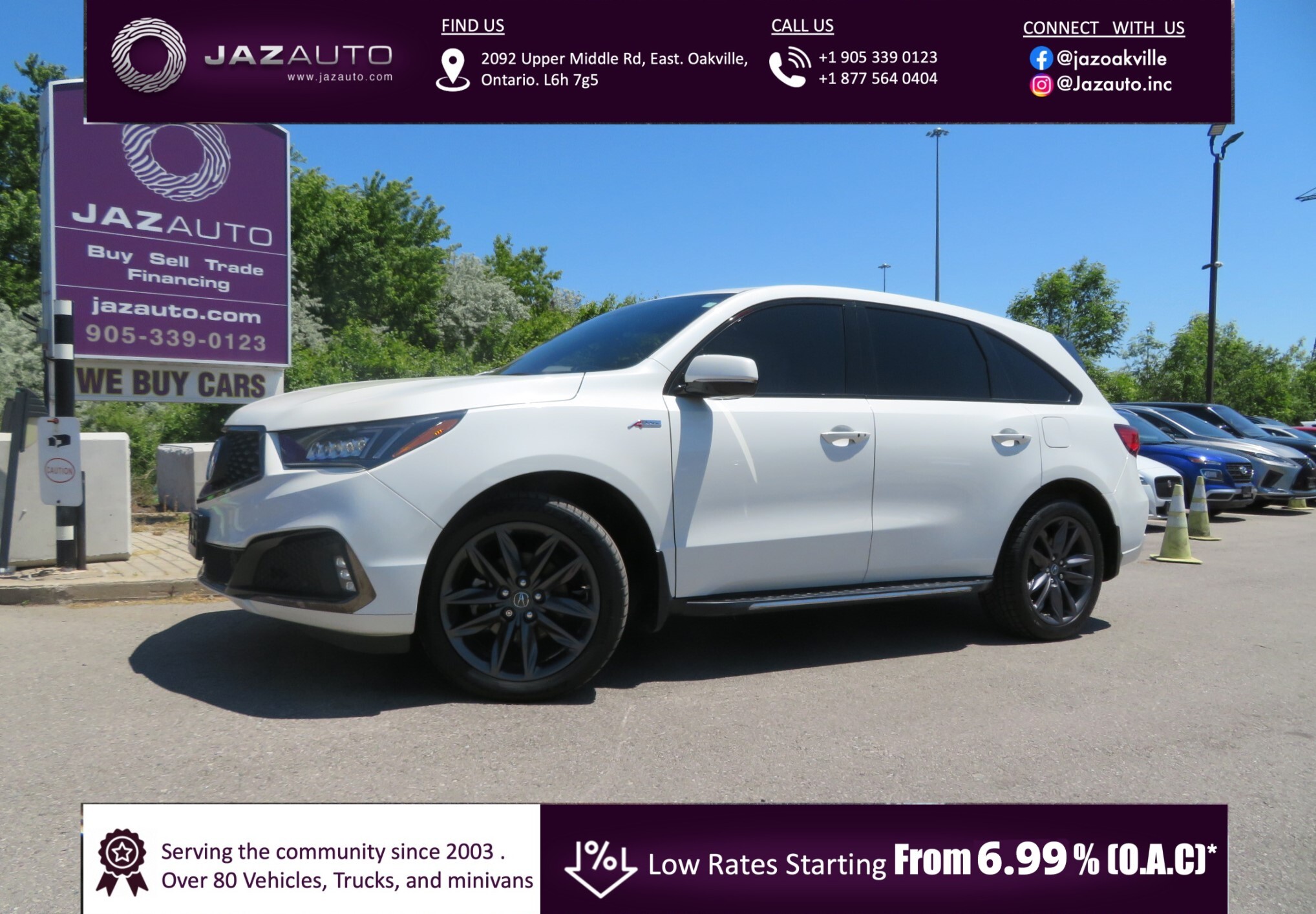 2019 Acura MDX SH-AWD A-SPEC NO ACCIDENTS LOW MILEAGE SAFETY INCL