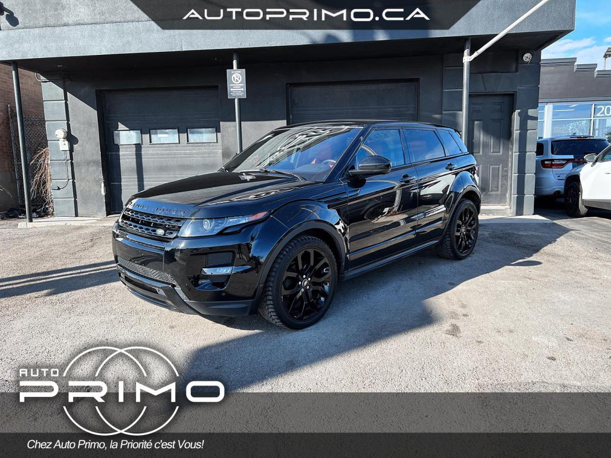 2015 Land Rover Range Rover Evoque Dynamic 4X4 Cuir Rouge Nav Toit Pano Cam Mags