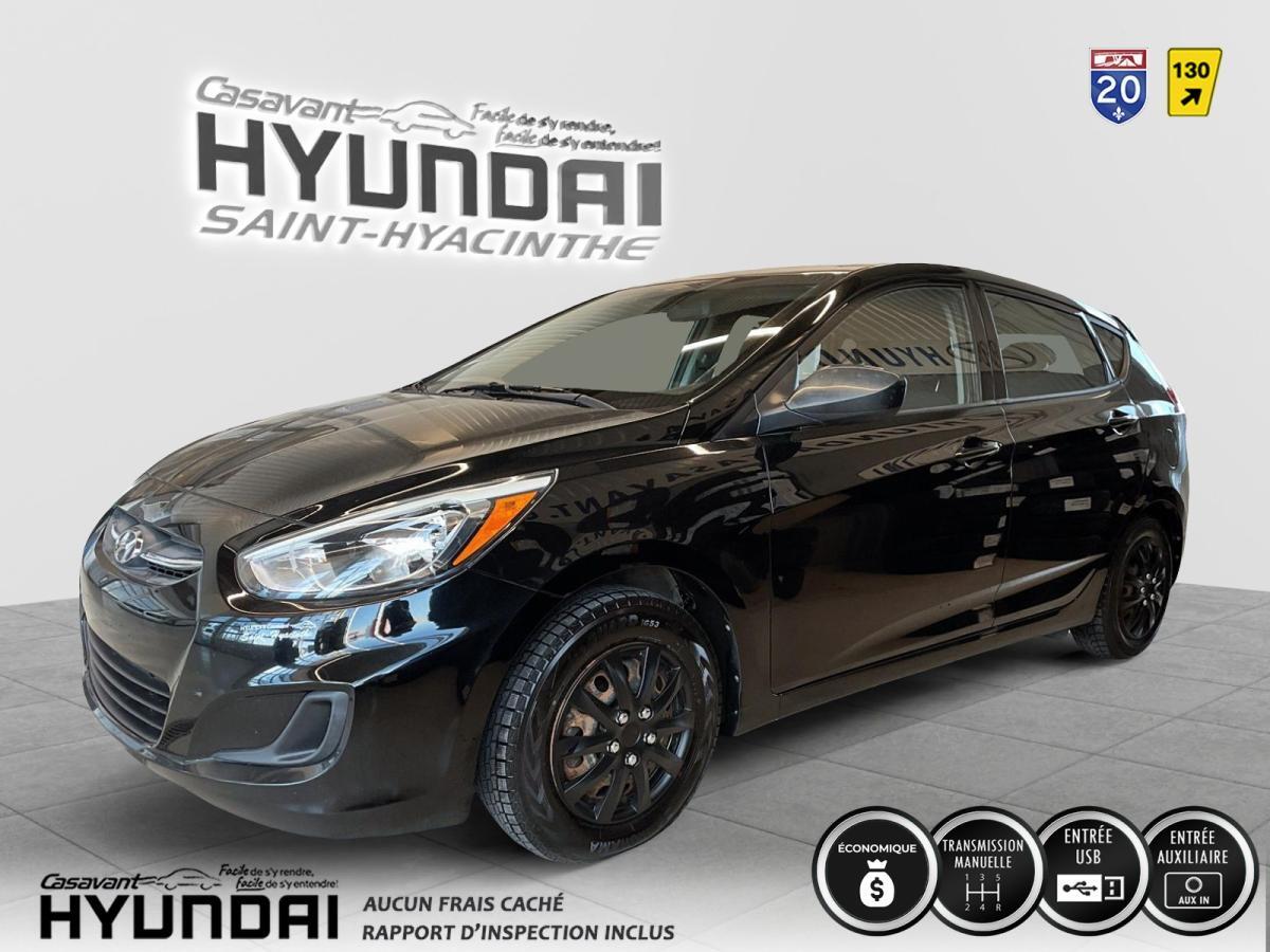 2016 Hyundai Accent L 5 PORTES