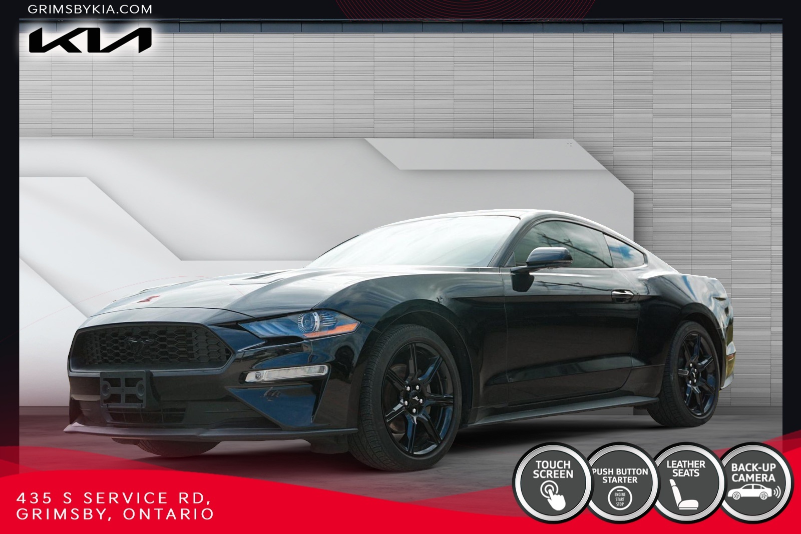 2020 Ford Mustang PONY PKG | ECO BOOST PREM | LEATHER