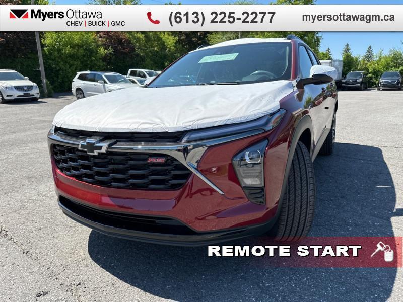 2025 Chevrolet Trax 2RS  2RS, CRIMSON RED, APPLE CARPLAY, LOADED, IN S