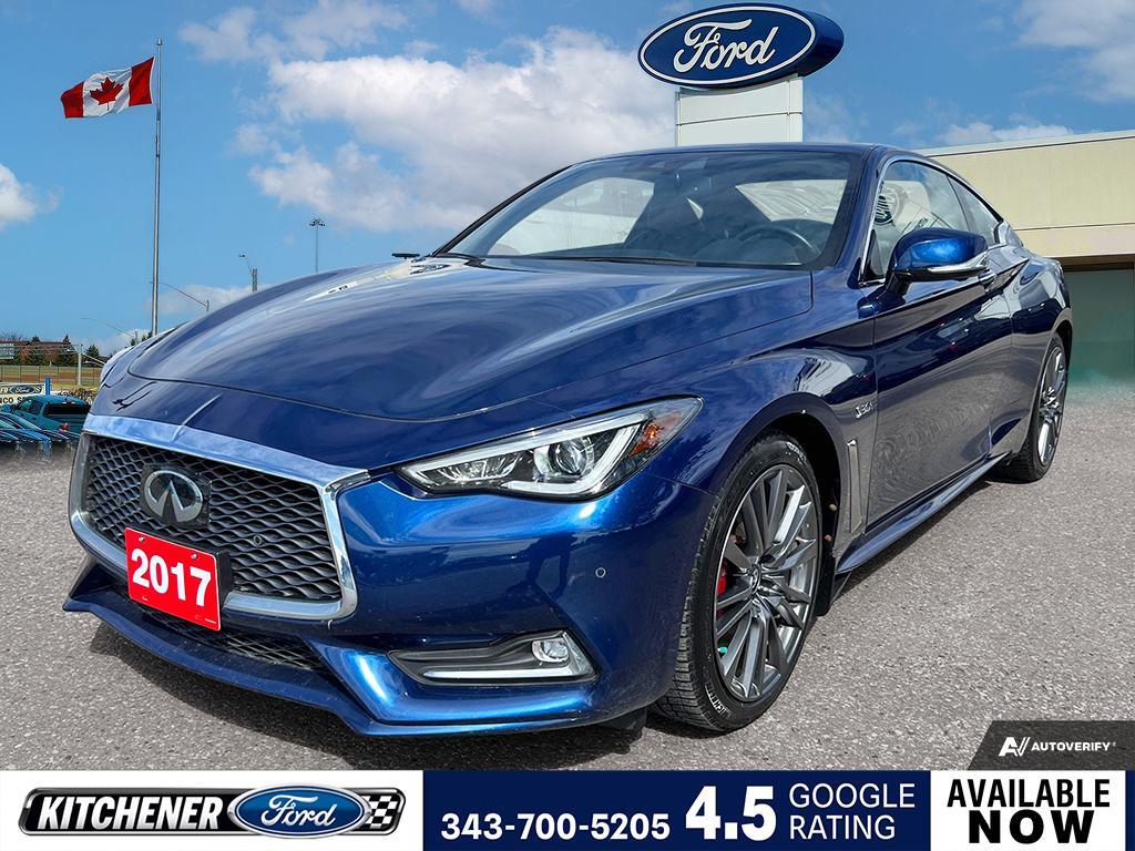 2017 Infiniti Q60 3.0t Red Sport 400 TECH PACKAGE | CARBON INTERIOR 