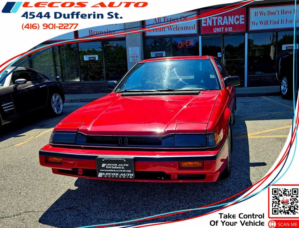 1986 Honda Prelude Si Low Mileage/5-Speed Manual/Excellent Shape