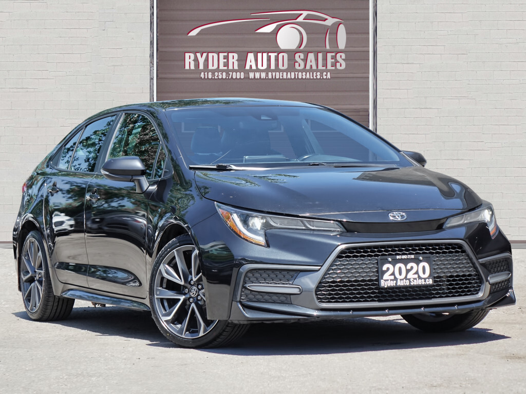 2020 Toyota Corolla XSE|One owner|No accident|Navi|Sunroof|Lane assist