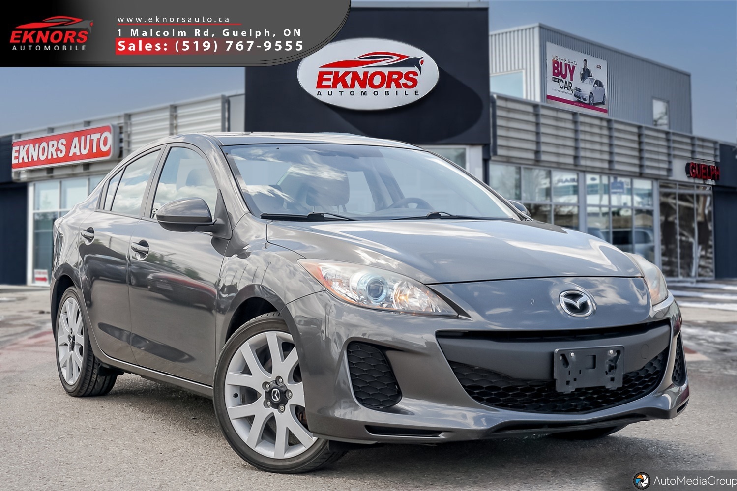 2012 Mazda Mazda3 4dr Sdn GS-SKY  NO ACCIDENT, ONE OWNER!!!