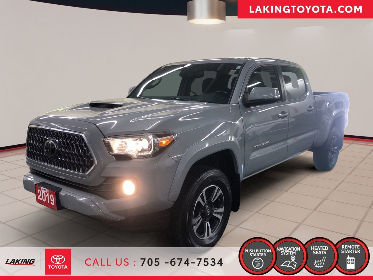 2019 Toyota Tacoma SR5 TRD 4X4 SPORT Double Cab If excellent utility 