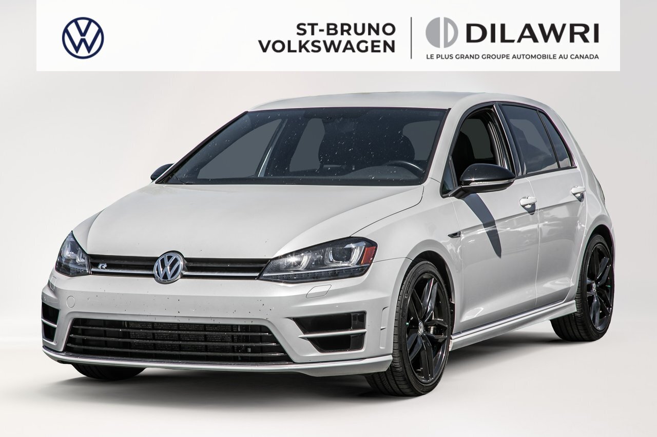 2017 Volkswagen Golf R R | Roues noirs | Cuir | Apple Carplay | 292HP Cle