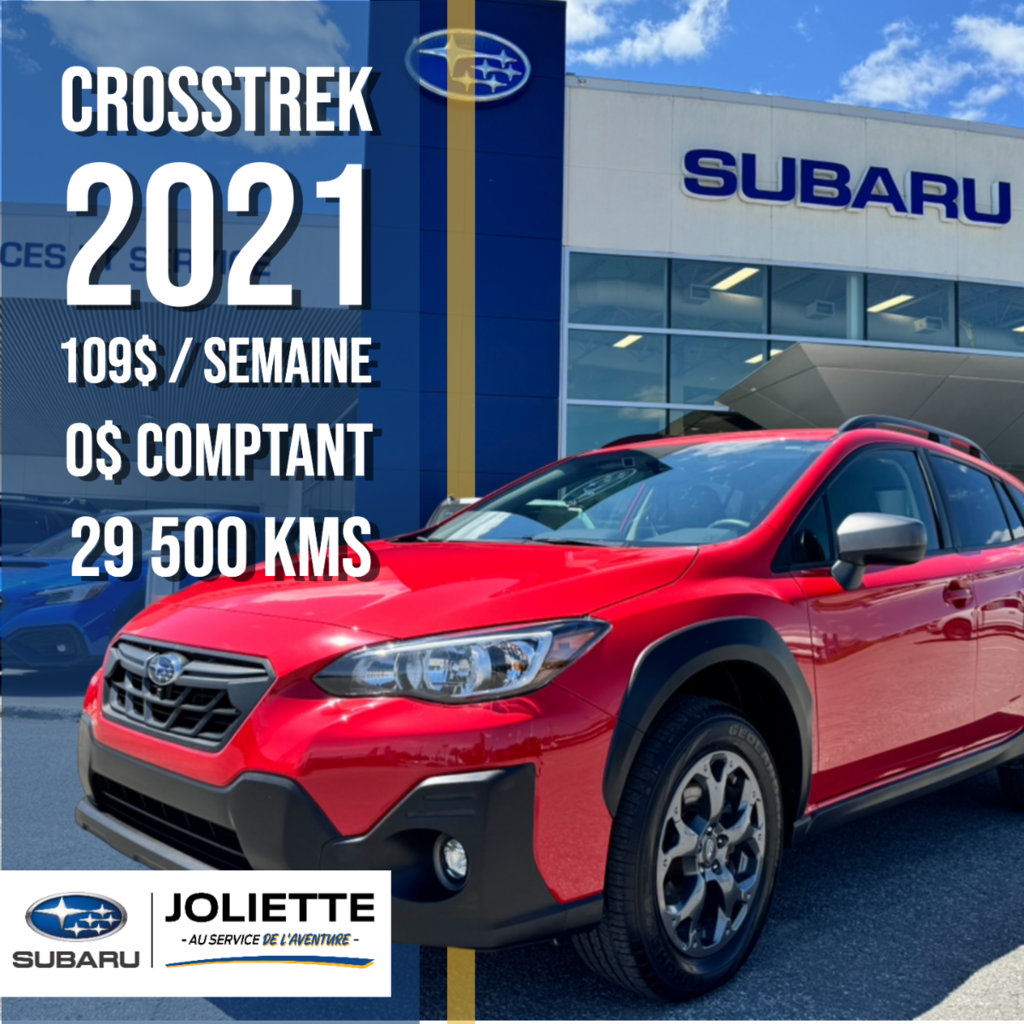 2021 Subaru Crosstrek Outdoor | AWD Très bas kilométrage | Système Eyesi