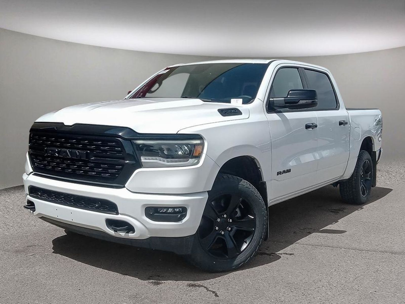 2023 Ram 1500 BIG HORN NIGHT EDITION IN BRIGHT WHITE EQUIPPED WI