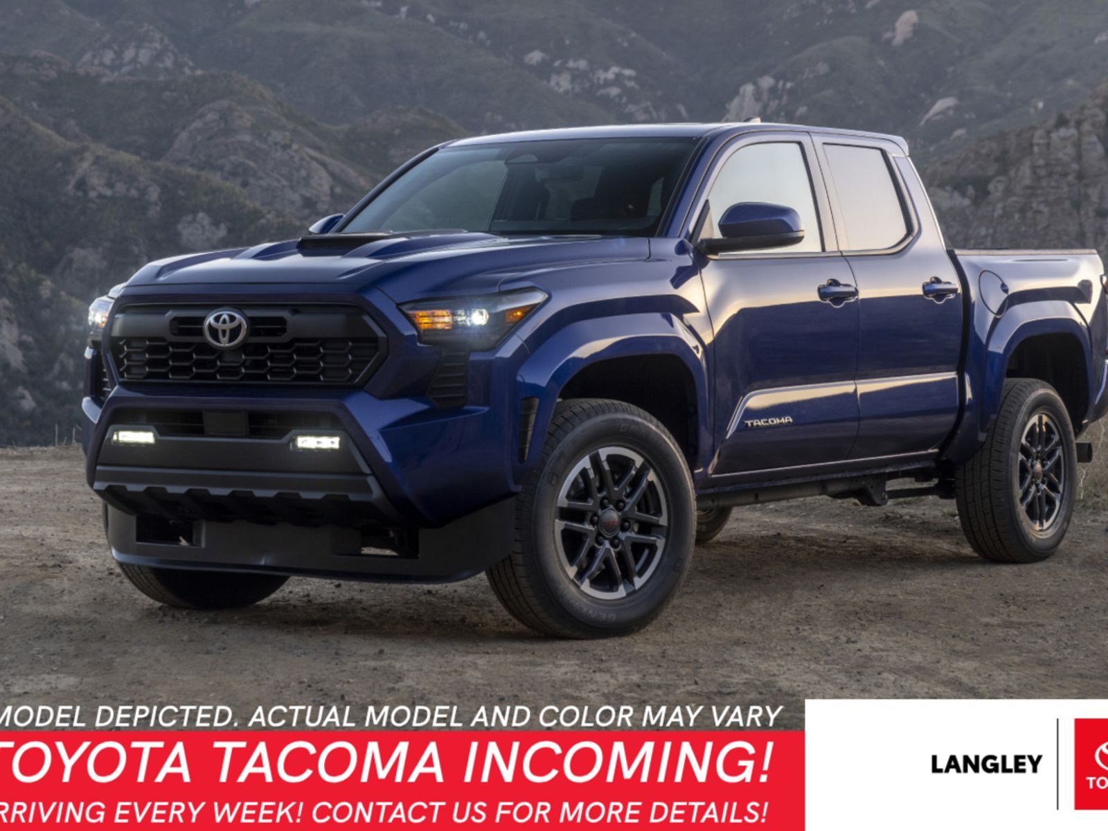 2024 Toyota Tacoma SR5/Cloth,Seat: BLACK, Trim:BLACK