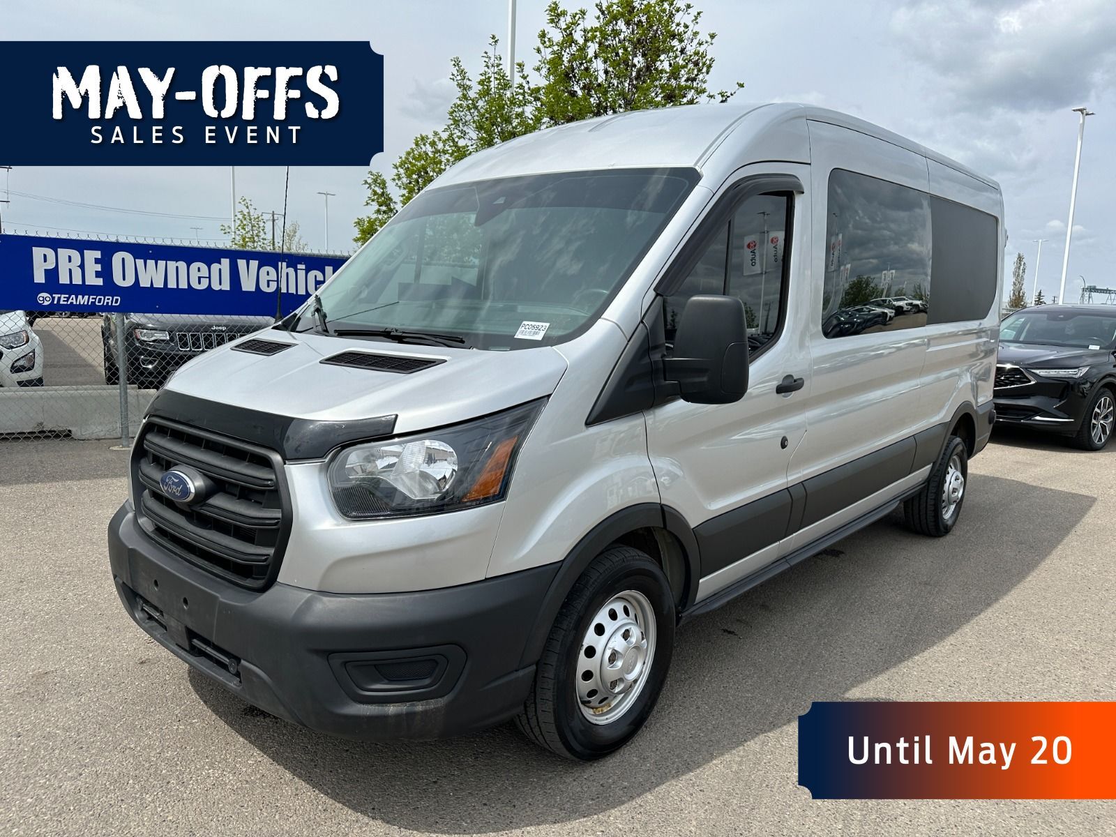 2020 Ford Transit Crew Van 3.5L V6 ECOBOOST ENG, CRUISE CONTROL, REVERSE CAME