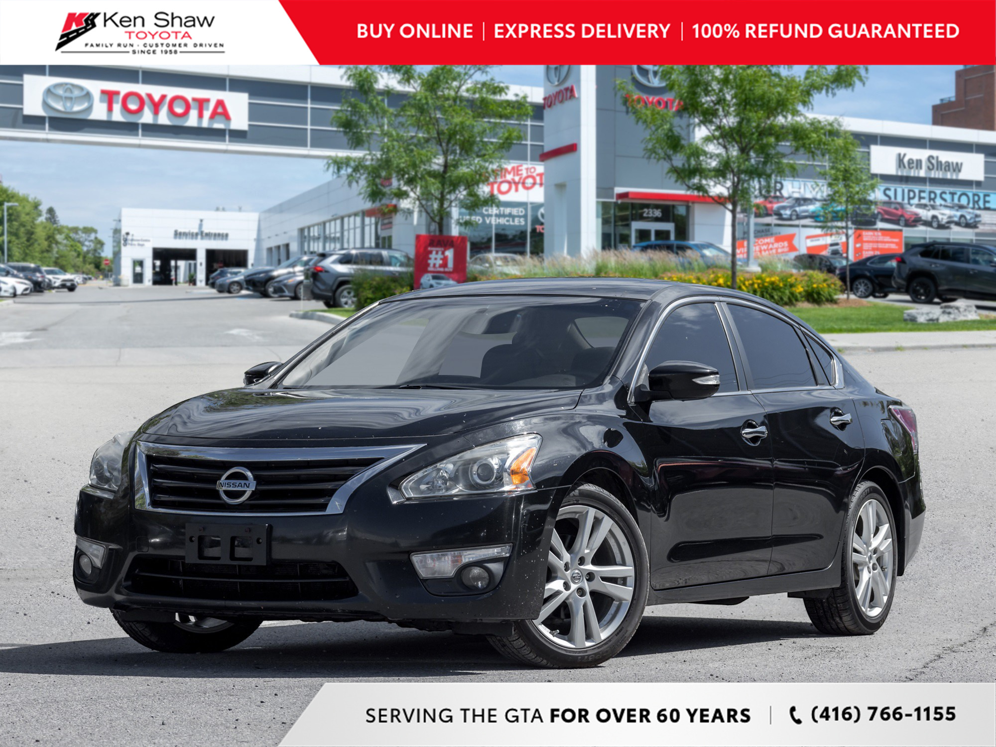 2015 Nissan Altima 3.5 SL! Equipped with Leather Seats
