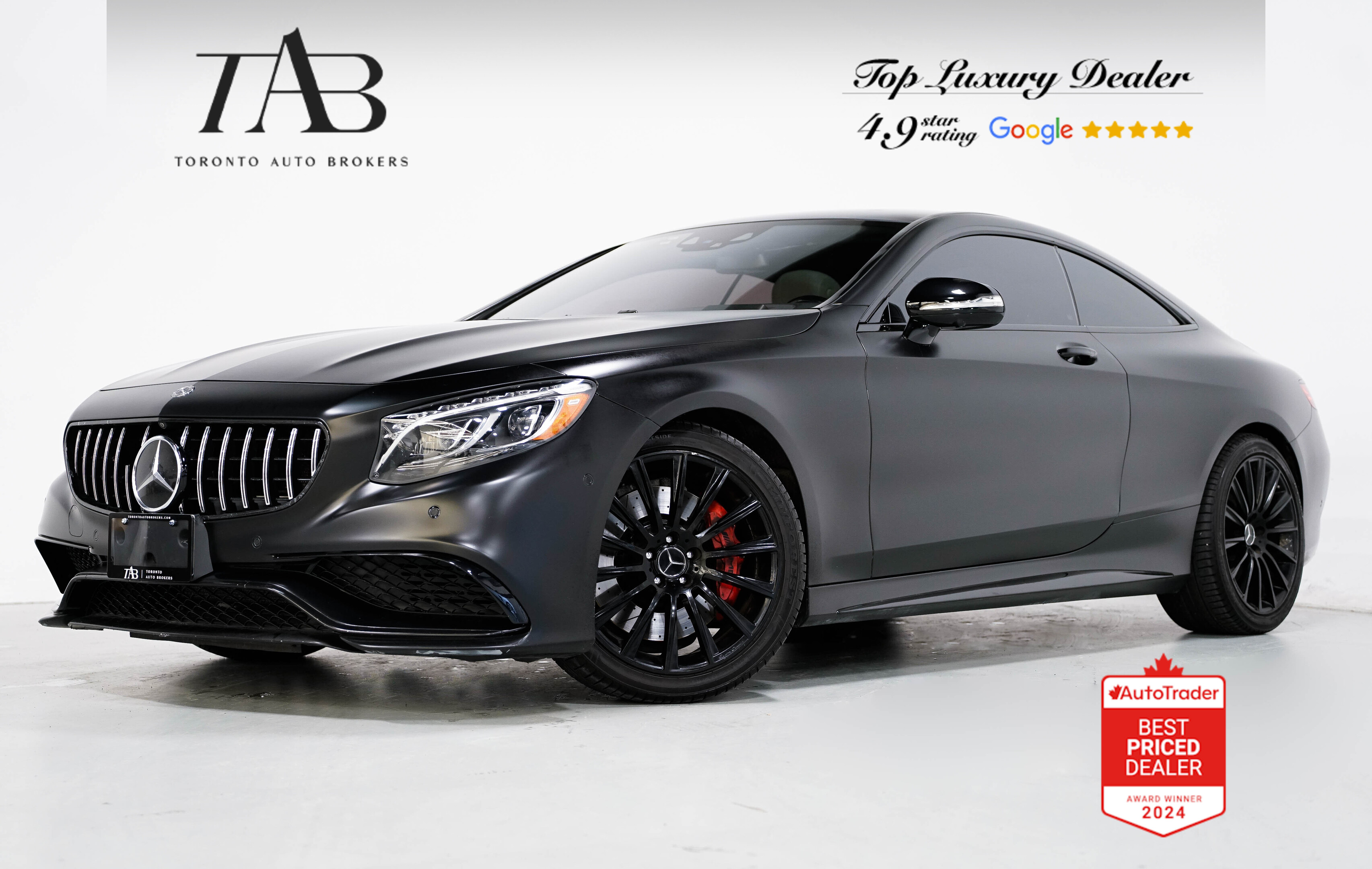 2017 Mercedes-Benz S-Class S 63 AMG | COUPE | DESIGNO| MASSAGE | 20 IN WHEELS