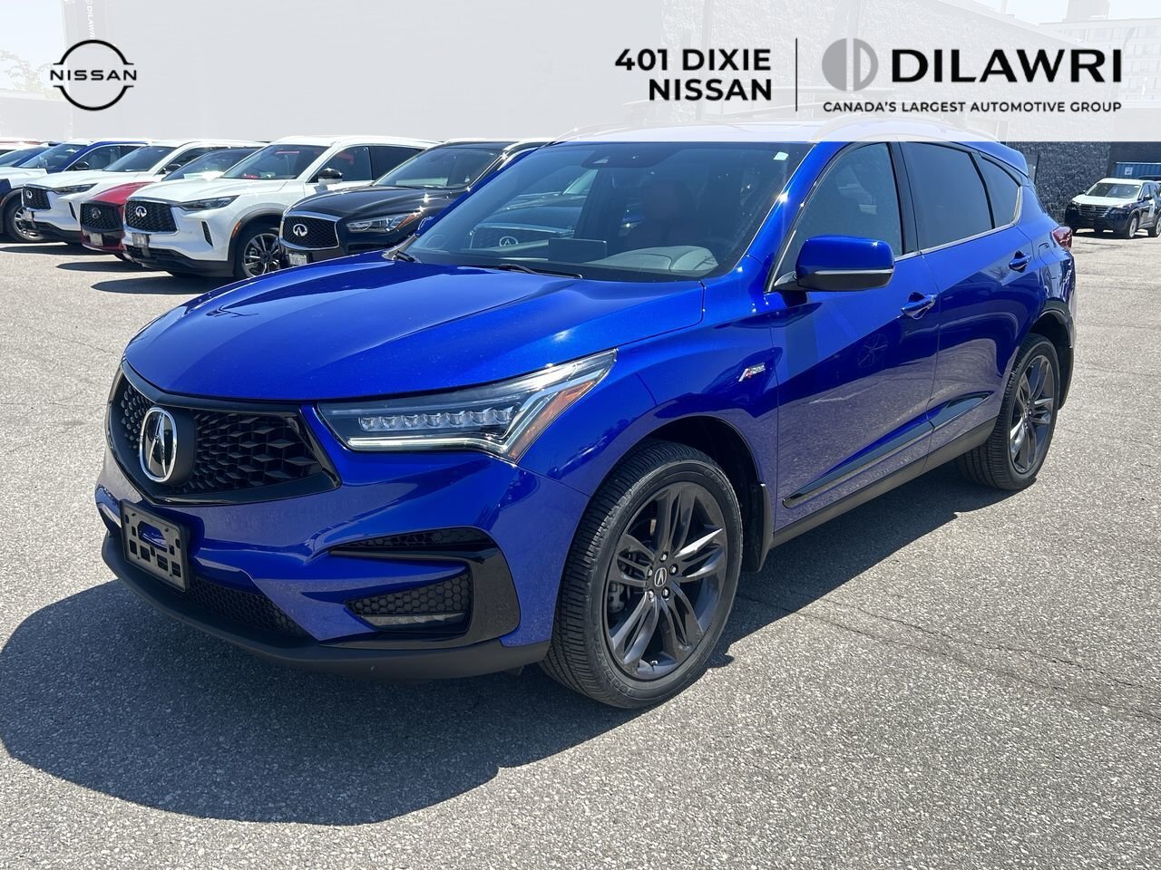 2021 Acura RDX SH-AWD A-Spec Red Leather | Roof Rack / 