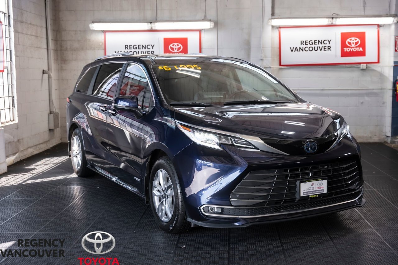 2021 Toyota Sienna LIMITED AWD 7-PASS REAR ENTERTAINMENT | NAVIGATION