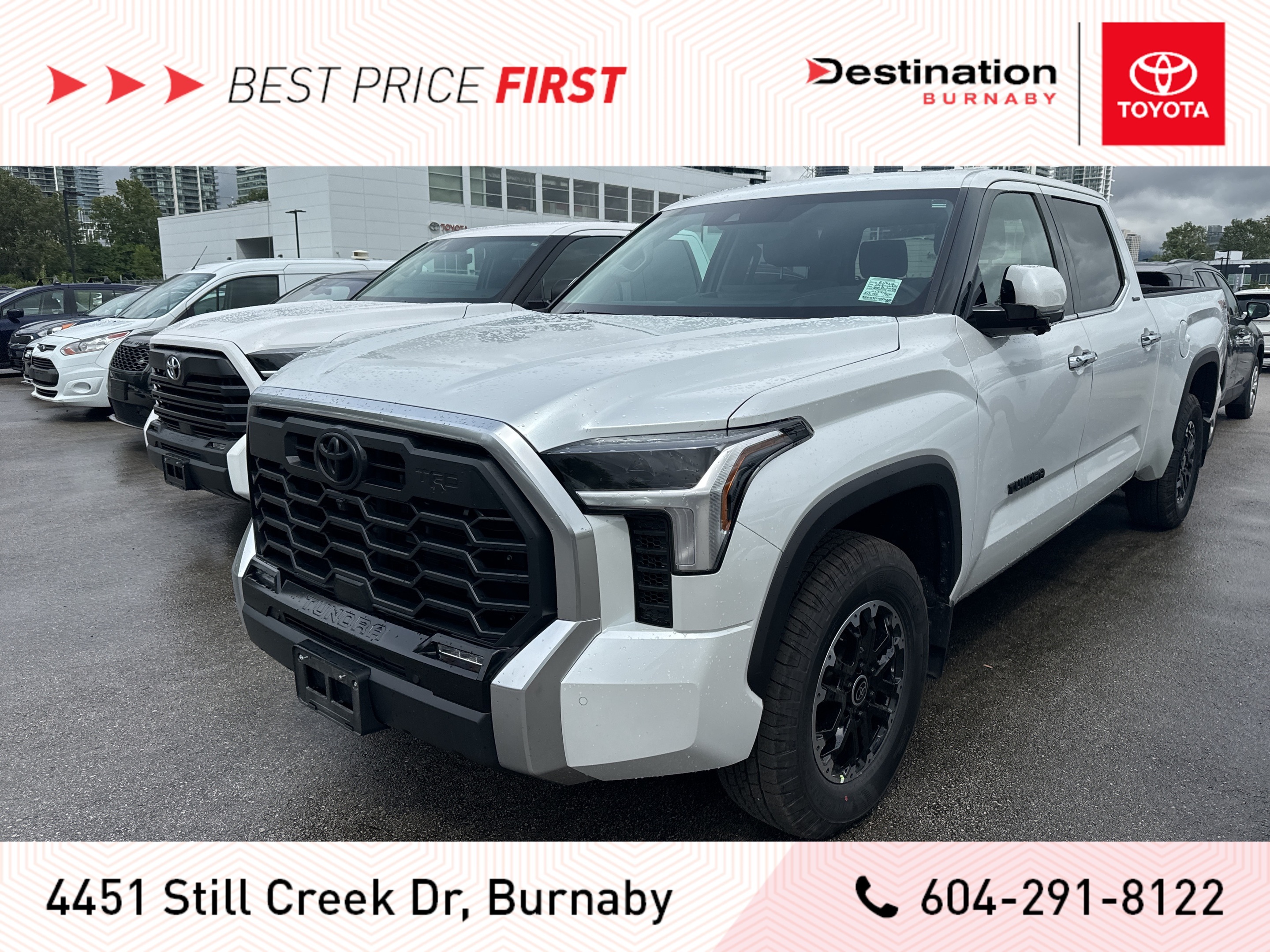 2023 Toyota Tundra LIMITED L TRD OFF RD  - TOYOTA CERTIFIED LOW KM!