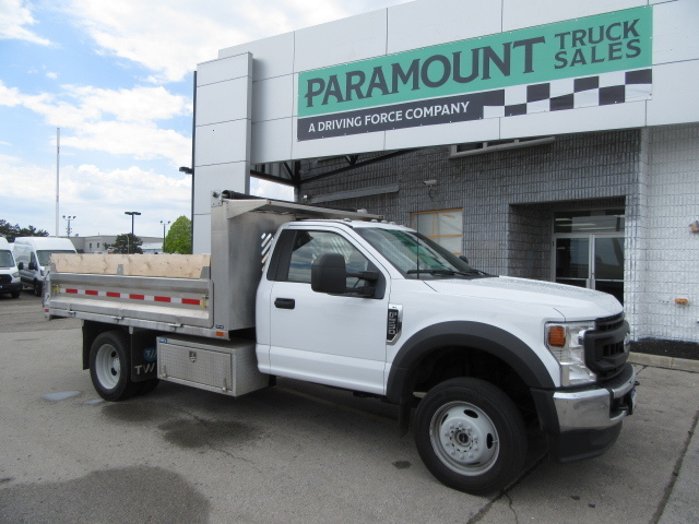 2022 Ford F-550 DIESEL REG 4X4 WITH 12FT ALUM DUMP BOX/ 3 IN STOCK