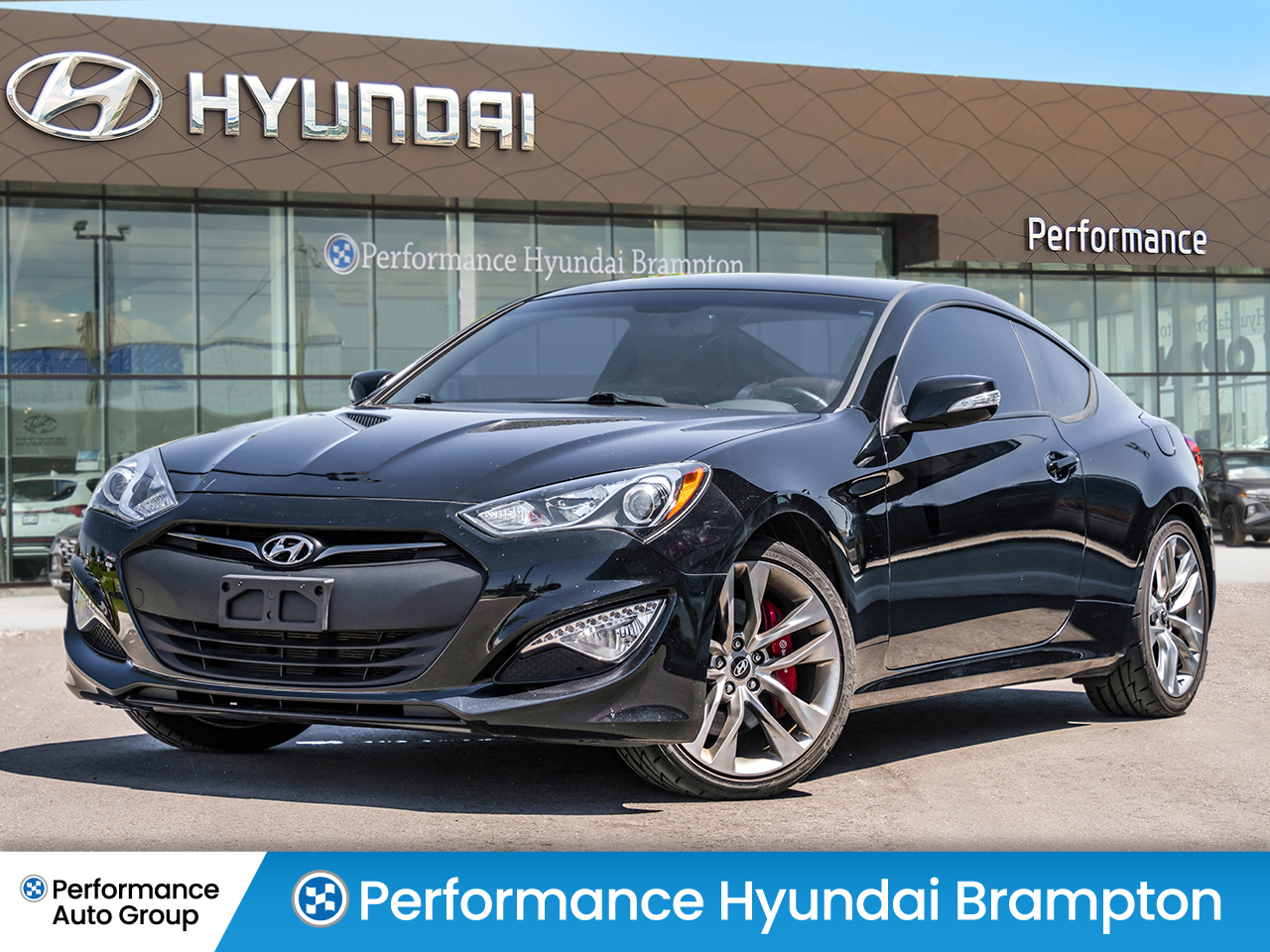 2016 Hyundai Genesis Coupe 2dr V6 Man GT, ONE OWNER, LOW KMS
